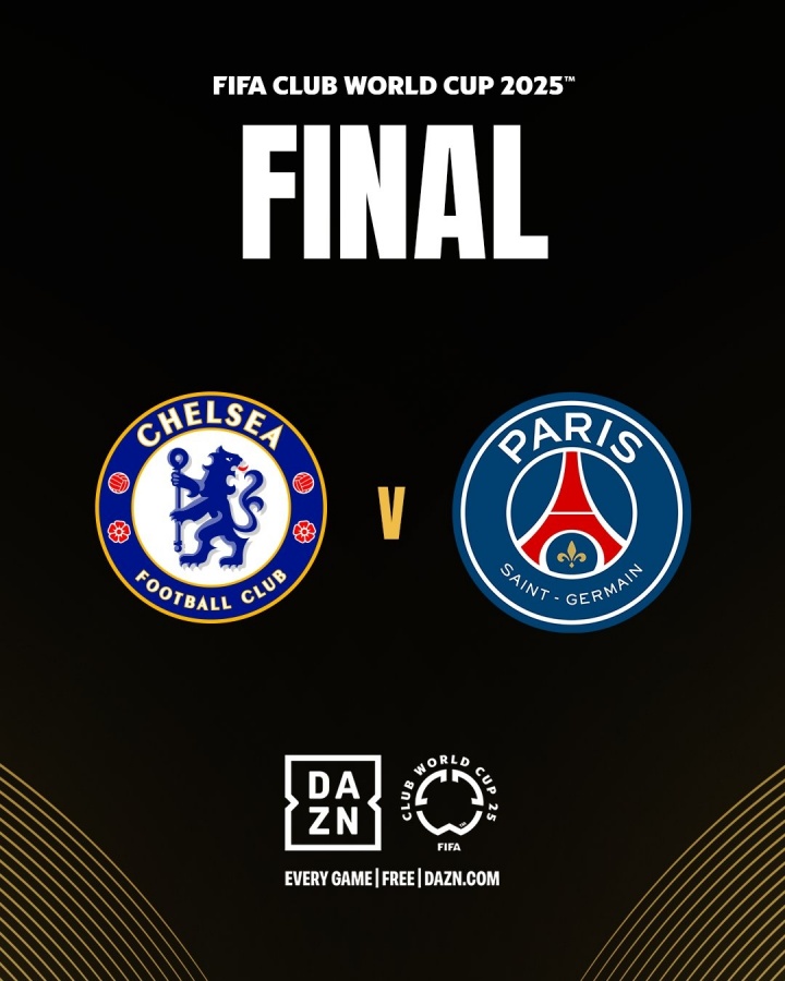 青年風暴對決!俱樂部世界杯決賽:巴黎與切爾西于7月14日開始